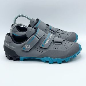Pearl Izumi Gray and Blue Athletic Shoes